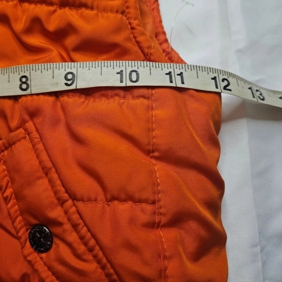 Kids Headquarters Boys Bright Orange Vest With Full Zipper Size 18 Months - Picture 7 of 10